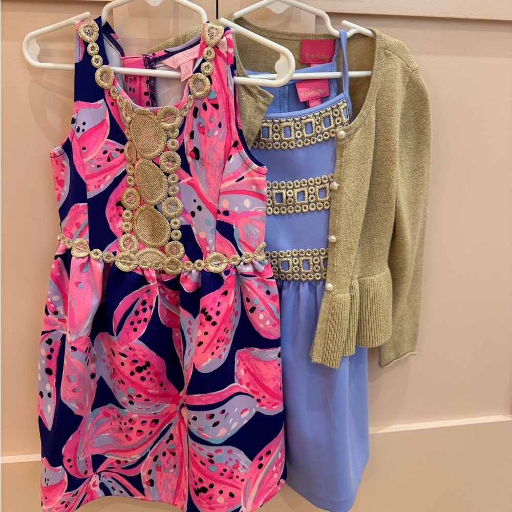 Lilly Pulitzer Girls' bundle 4/5